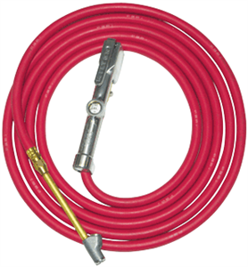 Milton 98-A1-501 Truck Tire Inflator Gauge w/ 15&#39; Hose