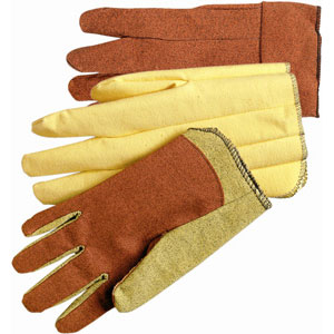 MCR Safety 9811L Vinyl Impregnated Stretch Fabric Dbl. Palm Gloves,L,(Dz.)