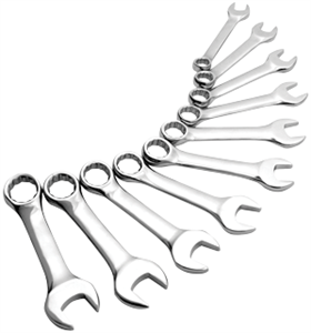 Sunex 9930M 11 Pc. Metric Stubby Wrench Set