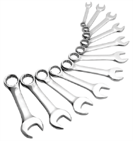 Sunex 9930 11 Pc. SAE Stubby Wrench Set