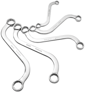 Sunex 9940 5 Pc. SAE S-Style Wrench Set Sunex 9940 5 Pc. SAE S-Style Wrench Set