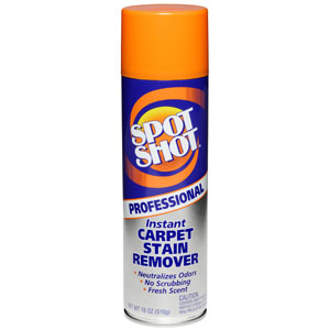 WD-40 9989 Spot Shot&reg; Pro Carpet Stain Remover,18oz,12/Cs.