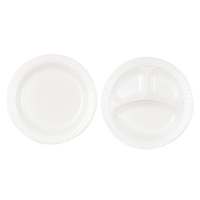 Dart 9PWQ Quiet Classic® Foam Plastic Plates, 9", 500/Cs.