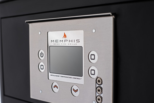 Memphis Pro Built In Grills can be controlled manually or from your smartphone or tablet Memphis Pro Built In Grills can be controlled manually or from your smartphone or tablet
