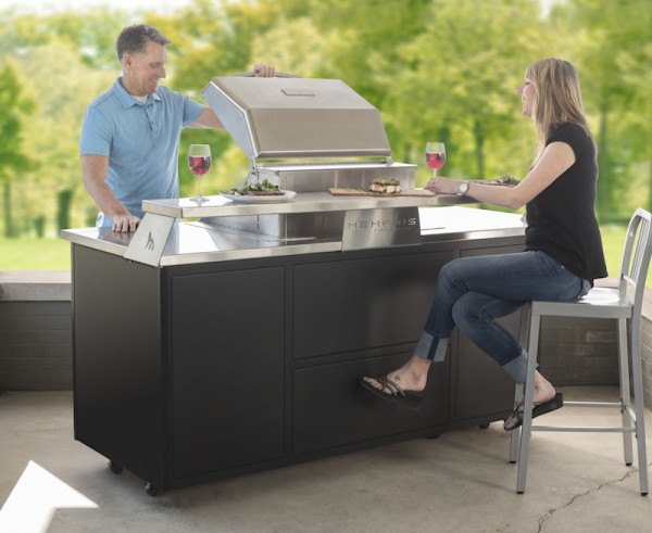 Memphis Grills MGELITEISLBT Bar Counter Top for Outdoor Kitchen