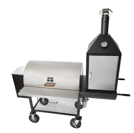 Pitts & Spitts Maverick 1250 with Upright Cold Smoker Box for Sale | Order Today