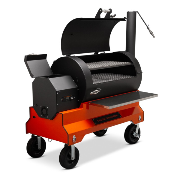 Yoder YS1500s Orange Competition Cart Pellet Grill for Sale Online | Order Today Yoder YS1500s Orange Competition Cart Pellet Grill for Sale Online | Order Today