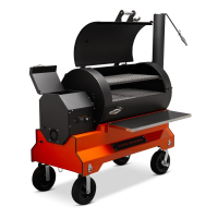 Yoder YS1500s Orange Competition Cart Pellet Grill for Sale Online |  Order Today