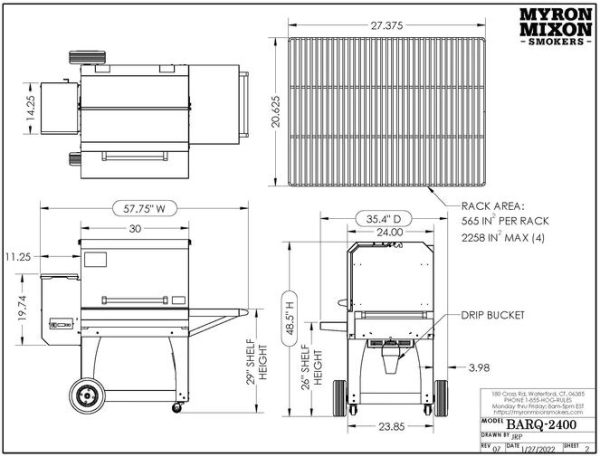 Myron Mixon BARQ-2400 WiFi Pellet Grill for Sale Online | Order Today Myron Mixon BARQ-2400 WiFi Pellet Grill for Sale Online | Order Today