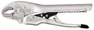 Lock Jaw 06100 6" Locking Self-Adjust Curved Jaw Pliers