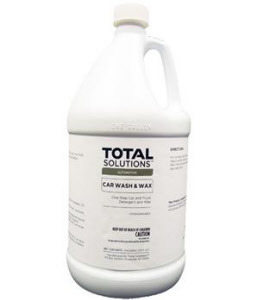 Total Solutions 120 Car Wash &amp; Wax, 4 Gal/Cs