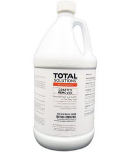 Total Solutions 332 Graffiti Remover, 4 Gal/Cs