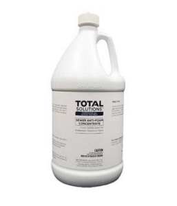 Total Solutions 365SEW Sewer Anti-Foam Concentrate, 4 Gal/Cs