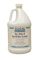 Total Solutions 423 Gel Oven &amp; Bar-B-Que Cleaner, 12 Quarts/Cs