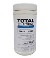Total Solutions 1447 Graffiti Wipes, 9.5 x 12" 40 Ct., 6/Cs.