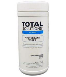 Total Solutions 1545 Protectant Wipes, 10" X 12", 6/Cs Total Solutions 1545 Protectant Wipes, 10" X 12", 6/Cs