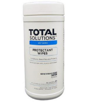 Total Solutions 1545 Protectant Wipes, 10" X 12", 6/Cs