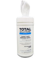 Total Solutions 1546 Carpet Spot Remover Wipes, 10" X 12", 6/Cs