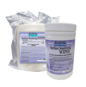Total Solutions 1566 Surface Sanitizing Wipe, 250 Ct., 2 Bags/Cs
