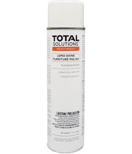 Total Solutions 8303 Lemo-Shine Furniture Polish, 20 oz can, 17 oz net wt. 12/Cs