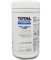 Total Solutions 1574 Cart Handle Wipes, 6 x 6", 6/Case