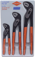 Knipex 002007S1 3 Pc. Alligator Professional Plier Set