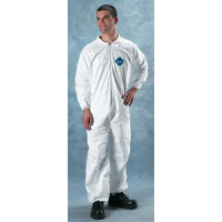 Lakeland 01417 Tyvek Coverall - Zip, Elast. Wrist/Ankle, 25/Cs. 3XL