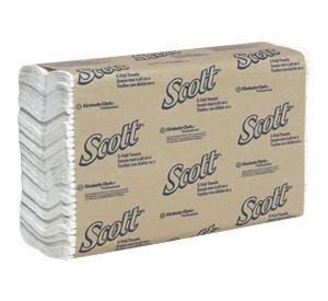 Kimberly Clark 01510 Scott&reg; C-Fold Towels, White