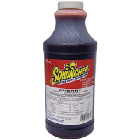 Sqwincher 020221 32 oz Liquid Concentrate, Cherry,12/Cs.