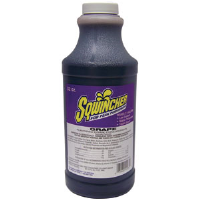 Sqwincher 020222 32 oz Liquid Concentrate, Grape,12/Cs.