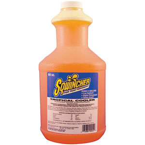 Sqwincher 030329 64 oz Liquid Concentrate, Tropical Cooler,6/Cs.