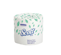 Kimberly Clark 04460 Scott® 2-Ply Standard Roll Bath Tissue, 80/Cs.