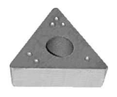 Shark 060-10 Accu-Turn Positive Rake Carbide Bits, 10 Pk.