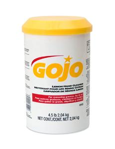 Gojo 0905-06 Lemon Hand Cleaner, 4.5 lb, 6/Cs. Gojo 0905-06 Lemon Hand Cleaner, 4.5 lb, 6/Cs.