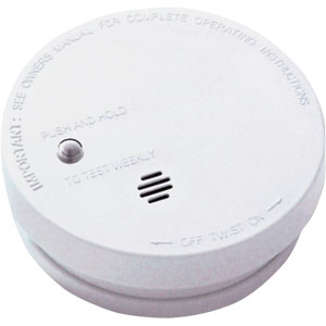 Kidde 0914 Fire Sentry Battery Operated 4” Basic Smoke Alarm