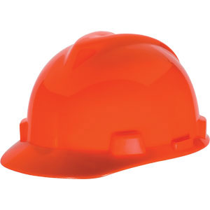 MSA 10004764 V-Gard&reg; Standard Caps w/Uni-Pro, Orange