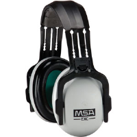 MSA 10061229 EXC Earmuffs, Headband Model (NRR-24dB)
