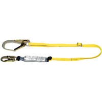MSA 10076124 Workman® Energy Absorbing Lanyard,GL3100, Single