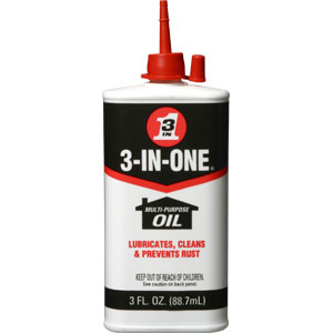 WD-40 10135 3-IN-ONE&reg; 3 oz Multi-Purpose Oil, 24/Cs.