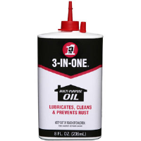 WD-40 10138 3-IN-ONE® 8 oz Multi-Purpose Oil, 12/Cs.