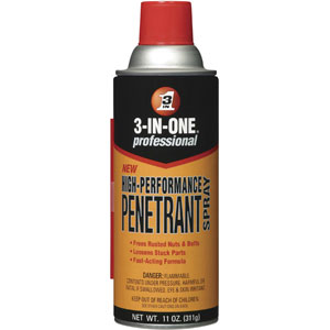 WD-40 10140 3-IN-ONE&reg; Professional 11 oz High-Performance Penetrant Spray