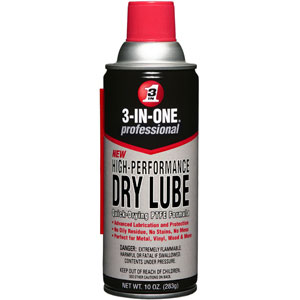 WD-40 10147 3-IN-ONE&reg; 10 oz High Performance Dry Lube