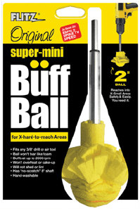 Flitz 102505 Super Mini 2&quot; B&#252;ff Ball