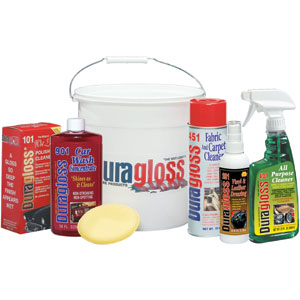 Duragloss 1049 Deluxe Car Care Kit