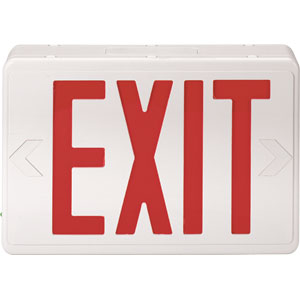 AC LED Exit Sign w/o Battery Back-Up