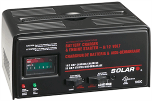 Solar 1060C 10/2/55 Amp Automatic Battery Charger w/ Engine Start Solar 1060C 10/2/55 Amp Automatic Battery Charger w/ Engine Start