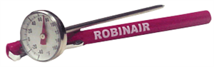 Robinair 10945 Dial Thermometer, 1-3/4” Face Robinair 10945 Dial Thermometer, 1-3/4” Face