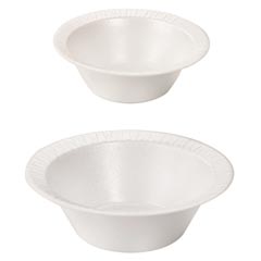 Dart 10B20 White Foam Bowls, 10 Oz, 1000/Cs.