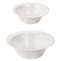 Dart 10B20 White Foam Bowls, 10 Oz, 1000/Cs.