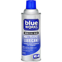 WD-40 110276 Blue Works™ Industrial Grade Multi-Purpose Lubricant, 12/Cs.